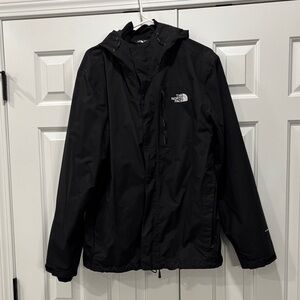 The North Face Men's Black Raincoat